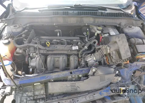 2015 Ford Fusion S из США, поврежденный, VIN 3FA6P0G76FR136284